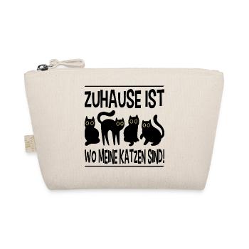 Cadeau de maman chat propriétaire de chat - Trousse biologique - nature - Devant