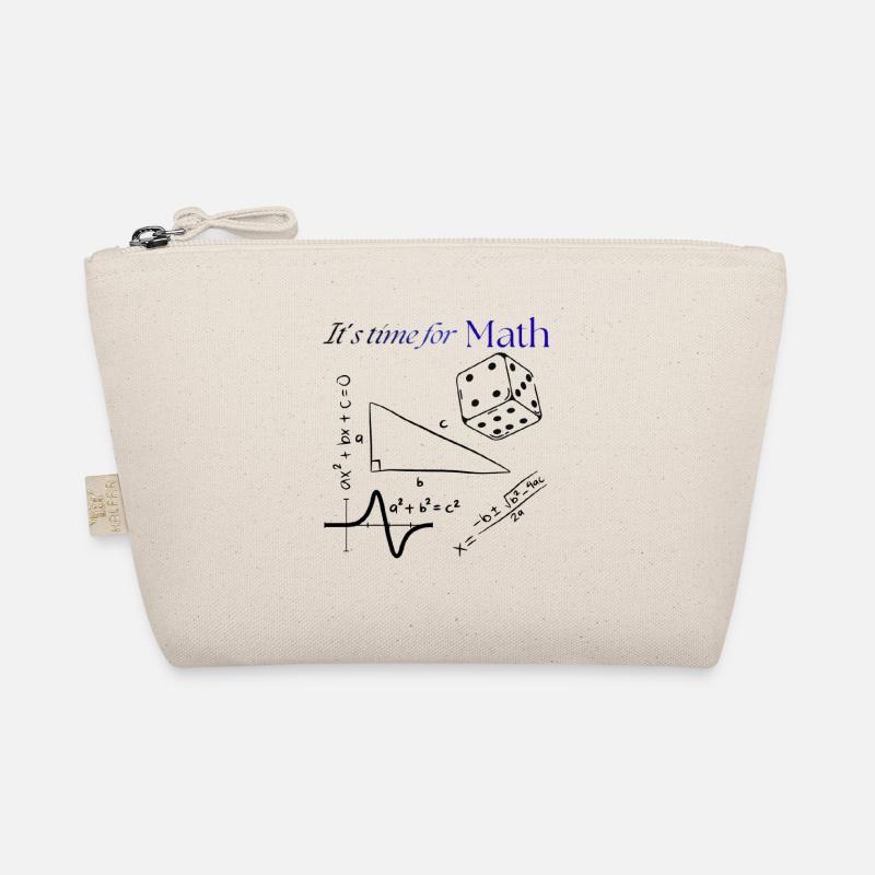 Its time for math Bio-Täschchen