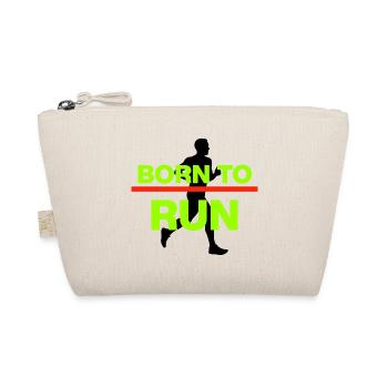 NÉS POUR COURIR ! MARATHON, COURSE, JOGGING - Trousse biologique - nature - Devant