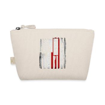 Chief American Flag - Organic Pouch - nature - Front
