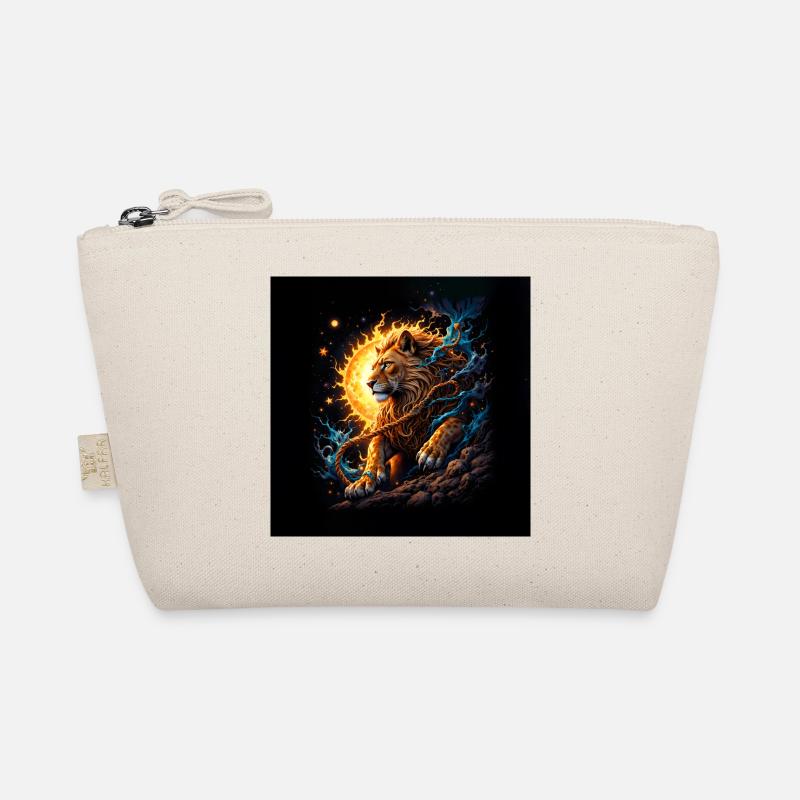 Lion solaire avec lunes et explosions Trousse biologique