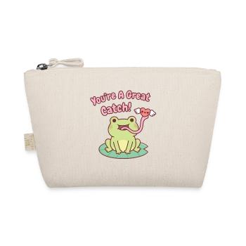 Une grenouille mignonne attire le cœur Tu es une excellente prise - Trousse biologique - nature - Devant