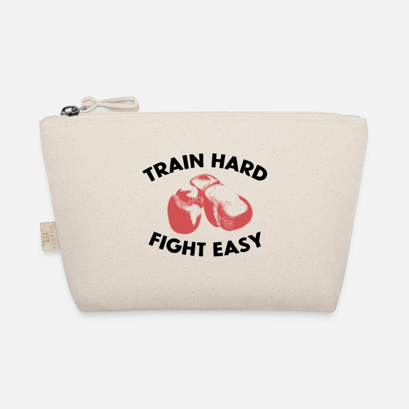 TRAIN HARD FIGHT EASY Organic Pouch