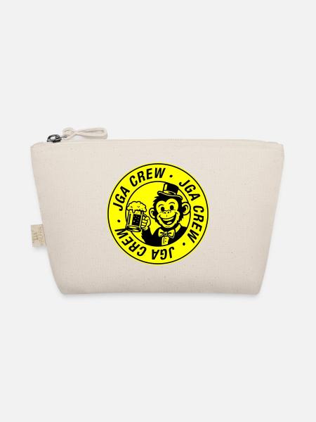 Enterrement de vie de garçon du groupe Bachelor Crew Singe - Trousse biologique - nature - Devant