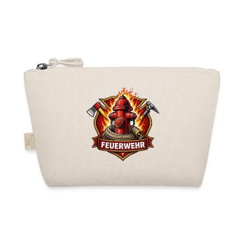 Fire Brigade Fire Hydrant Emblem - Organic Pouch - nature - Front