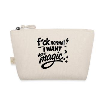 Merde normal Je veux une déclaration magique - Trousse biologique - nature - Devant