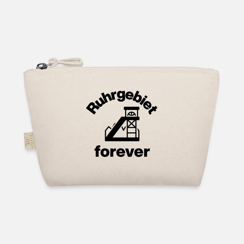 RUHR AREA FOREVER! BORN ON COAL WORKER, Organic Pouch