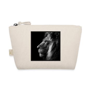 Majestueux Lion Noble Portrait en noir et blanc - Trousse biologique - nature - Devant