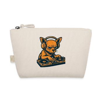 Cadeau des casques pour platines rétro du DJ Chihuahua - Trousse biologique - nature - Devant