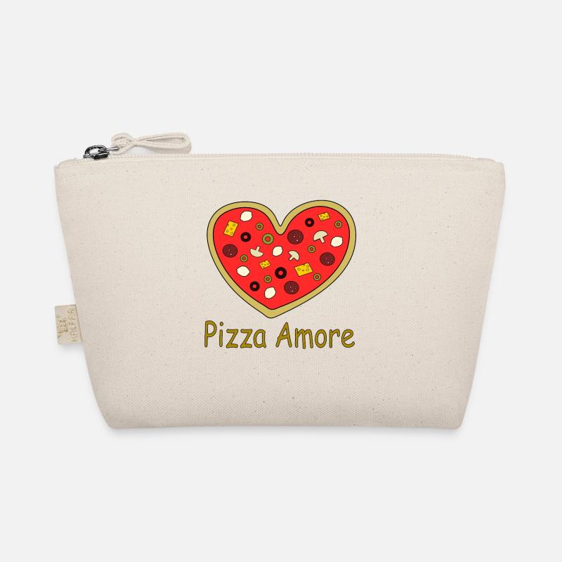 Pizza_Amore - Bio-Täschchen - Natur