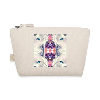 Arctic Wolves Kaleidoscope - Organic Pouch - nature - Front