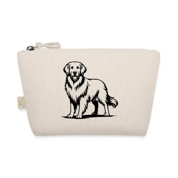 Golden Retriever mit stolzer Pose - Bio-Täschchen - Natur - Vorne