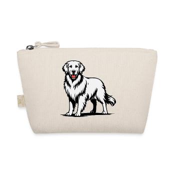 Golden Retriever in stolzer Pose - Bio-Täschchen - Natur - Vorne