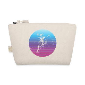 Tolles Handball Geschenk für Handball fuer Frauen - Bio-Täschchen - Natur - Vorne