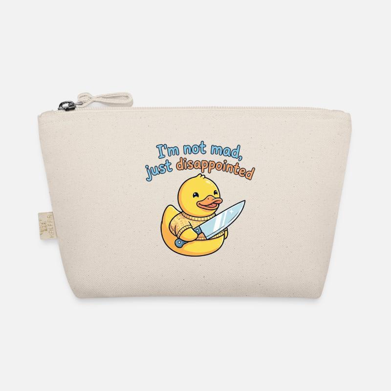 Canard déçu avec un couteau Trousse biologique