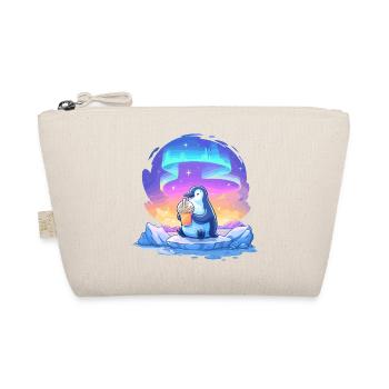 Pingouin Aurore avec Drink - Trousse biologique - nature - Devant