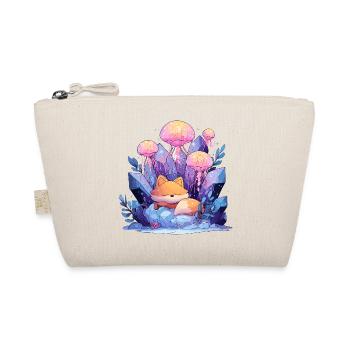 Dream Fox in the Crystal Kingdom - Organic Pouch - nature - Front