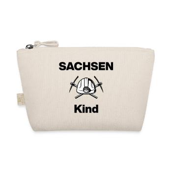 SACHSEN KIND, GLÜCK AUF! STEIGER AUF KOHLE GEBOREN - Bio-Täschchen - Natur - Vorne