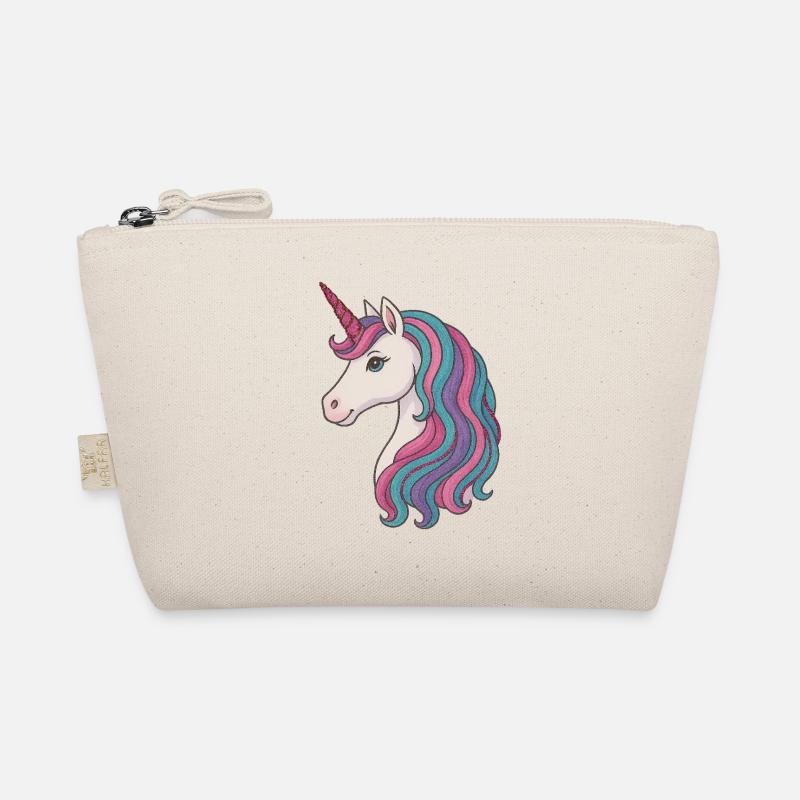 Pastell-Einhornmähnen-Delight Bio-Täschchen