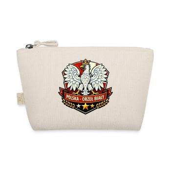 Polska Orzeł Biały Emblem - Bio-Täschchen - Natur - Vorne