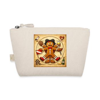 T-shirt logo Vitruve Mannele Alsace - Trousse biologique - nature - Devant