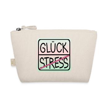 IDENTITY STRESS HAPPINESS - Organic Pouch - nature - Front