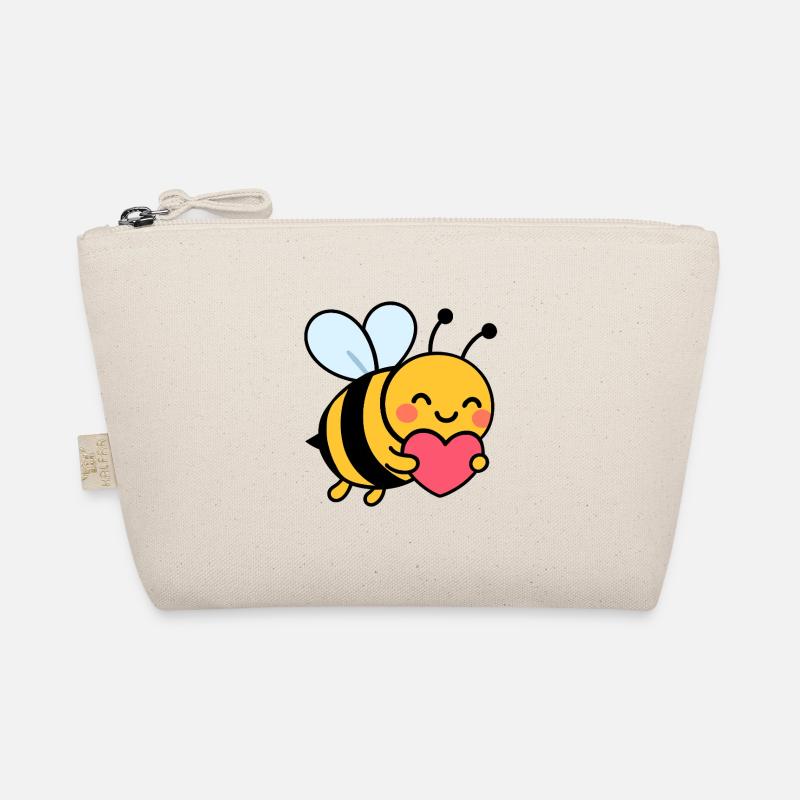 Joyeuse abeille avec le cœur Trousse biologique