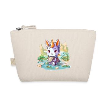 Lapin licorne errant avec carte - Trousse biologique - nature - Devant