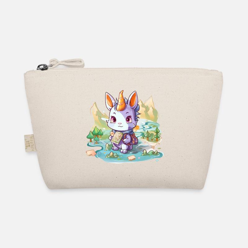 Lapin licorne errant avec carte Trousse biologique