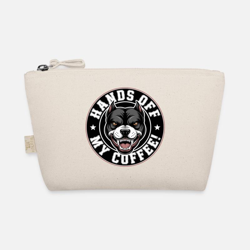 Hands off my coffee - Organic Pouch - nature