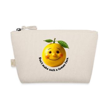 Lemon with sweet smile - Organic Pouch - nature - Front