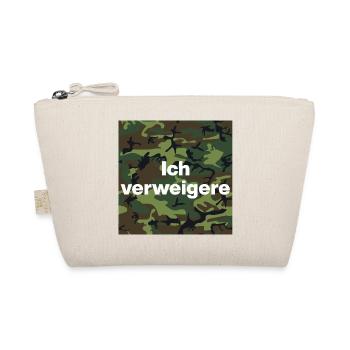 ICH VERWEIGERE DEN DIENST AN DER WAFFE! BUND - Bio-Täschchen - Natur - Vorne