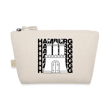 HAMBURG STADTTOR, HANSE SYMBOL HAMBURGLIEBE - Bio-Täschchen - Natur - Vorne