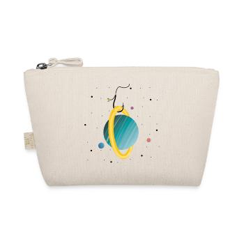 Planet on the hook (2/3) - Organic Pouch - nature - Front
