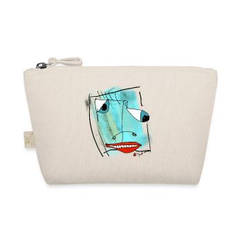 Aquarelle de design de visage abstrait - Trousse biologique - nature - Devant