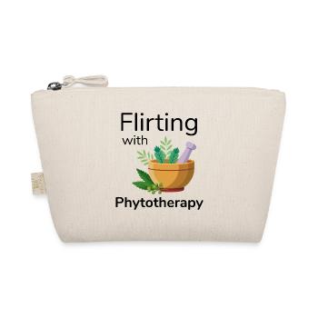 Herbalist Flirting With Phytotherapy Professional  - Organic Pouch - nature - Front