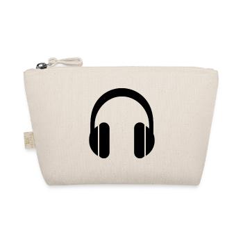 Leidenschaft für Musik – das perfekte Geschenk für Musiker - Bio-Täschchen - Natur - Vorne