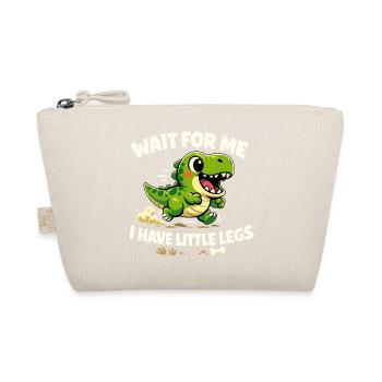 Wait for me - I've got funny short legs - Organic Pouch - nature - Front