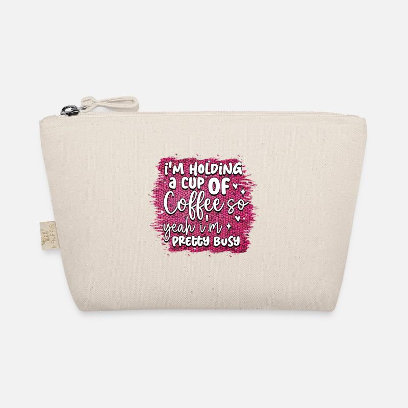 Coffee & Activity: Cute Coffee Sign Organic Pouch