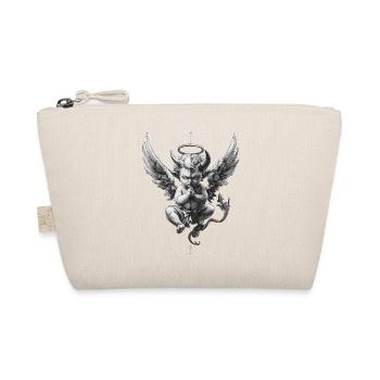 Angels and Devils: Black and White - Organic Pouch - nature - Front