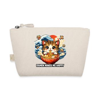 Ramen Nouilles, Amoureux des Chats, Kats Kawaii Rétro - Trousse biologique - nature - Devant