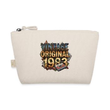 Vintage Original 1983 - Bio-Täschchen - Natur - Vorne