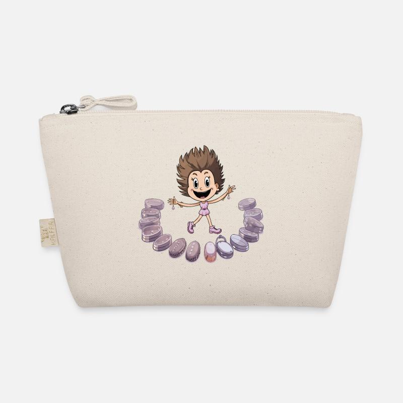 Macaron Dancing Girl Organic Pouch