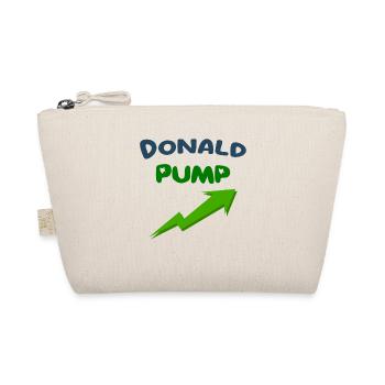 Donald PUMP - Bio-Täschchen - Natur - Vorne