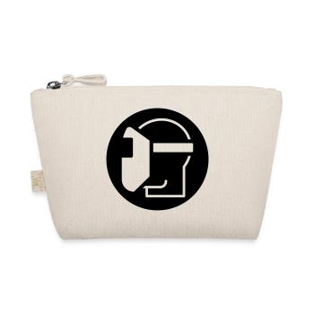 Welding helmet, welder, welding specialist - Organic Pouch - nature - Front