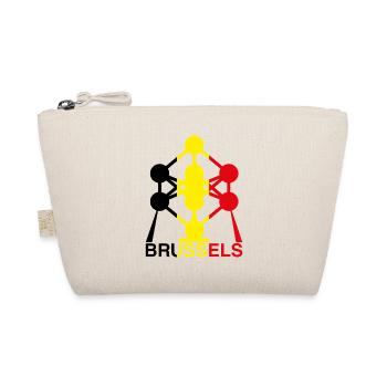Atomium Brussels – Belgian Flag Colors Icon - Trousse biologique - nature - Devant