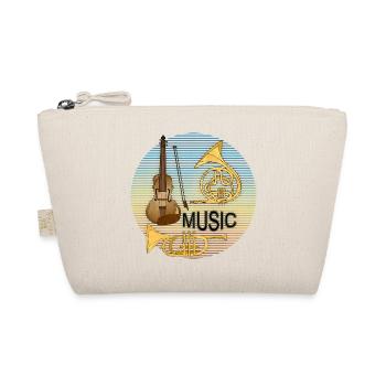 Musikinstrumente - Bio-Täschchen - Natur - Vorne