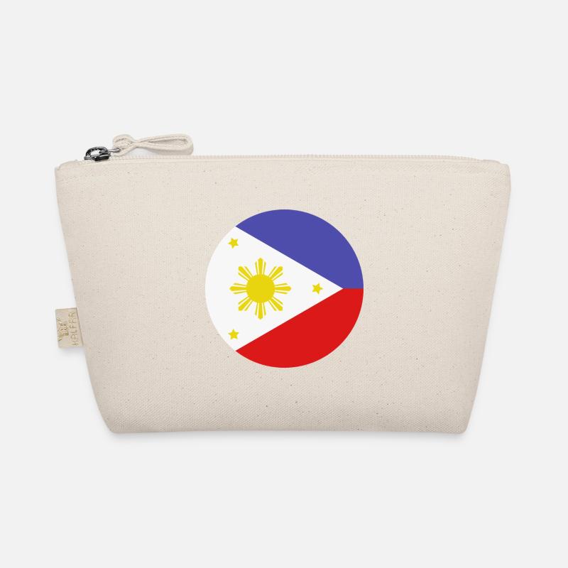 Drapeau rond philippin Trousse biologique