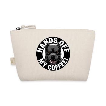 Hands off my coffee - Organic Pouch - nature - Front