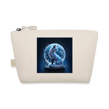 Blue Gem Lunar Fox - Organic Pouch - nature - Front